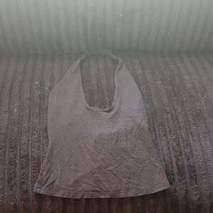 Skims Smooth Lounge Halter • NWT • Never Worn • Small • Obsidian